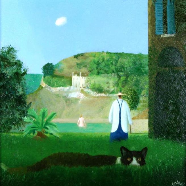 Painting 'On The Prowl' by David Eustace